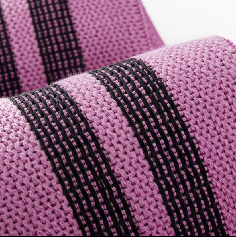 Cloth Fabric Resistance Hip Booty Bands Loop Exercise Workout Fitness Gym Band