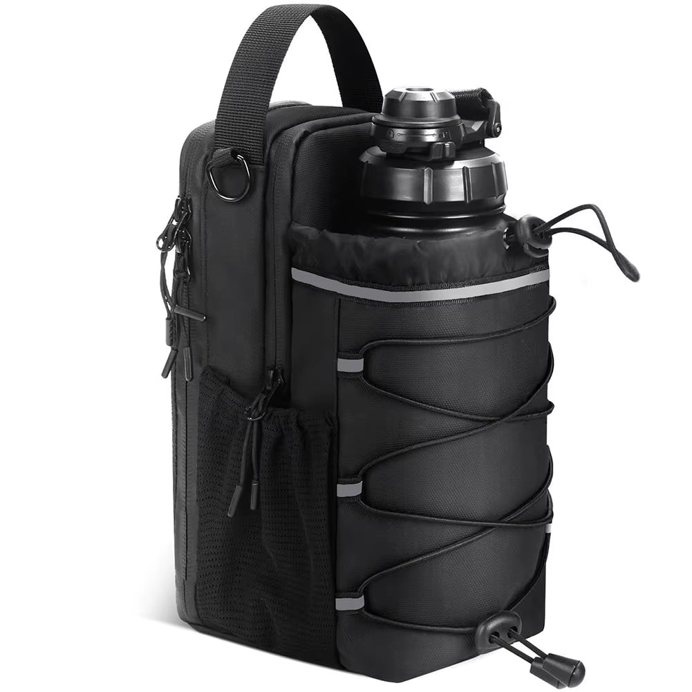 Magnetic Gym Bag Magnetic Sling Pocket Bottle Holder Crossbody Bag for Men & Women
