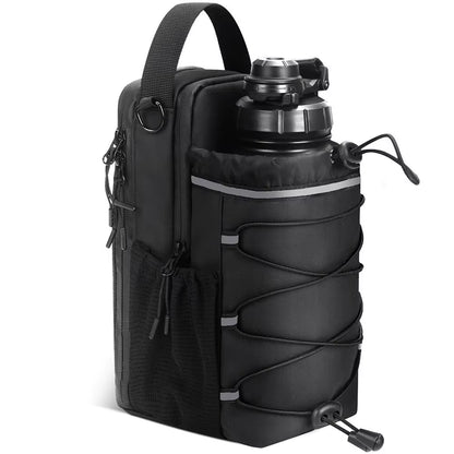 Magnetic Gym Bag Magnetic Sling Pocket Bottle Holder Crossbody Bag for Men & Women