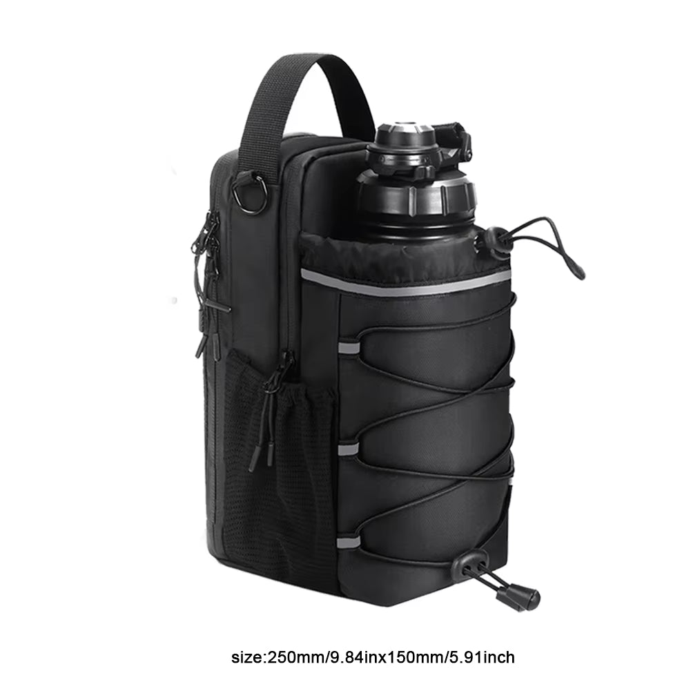 Magnetic Gym Bag Magnetic Sling Pocket Bottle Holder Crossbody Bag for Men & Women