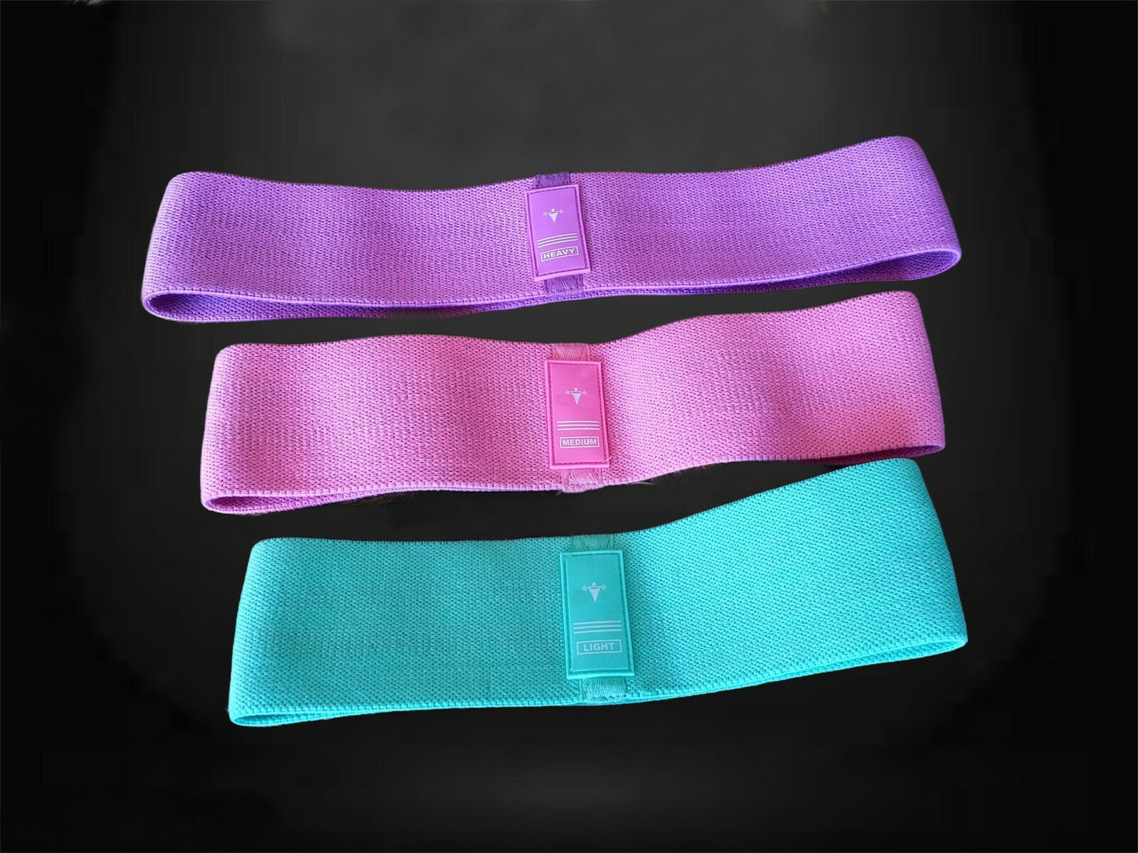 Cloth Fabric Resistance Hip Booty Bands Loop Exercise Workout Fitness Gym Band
