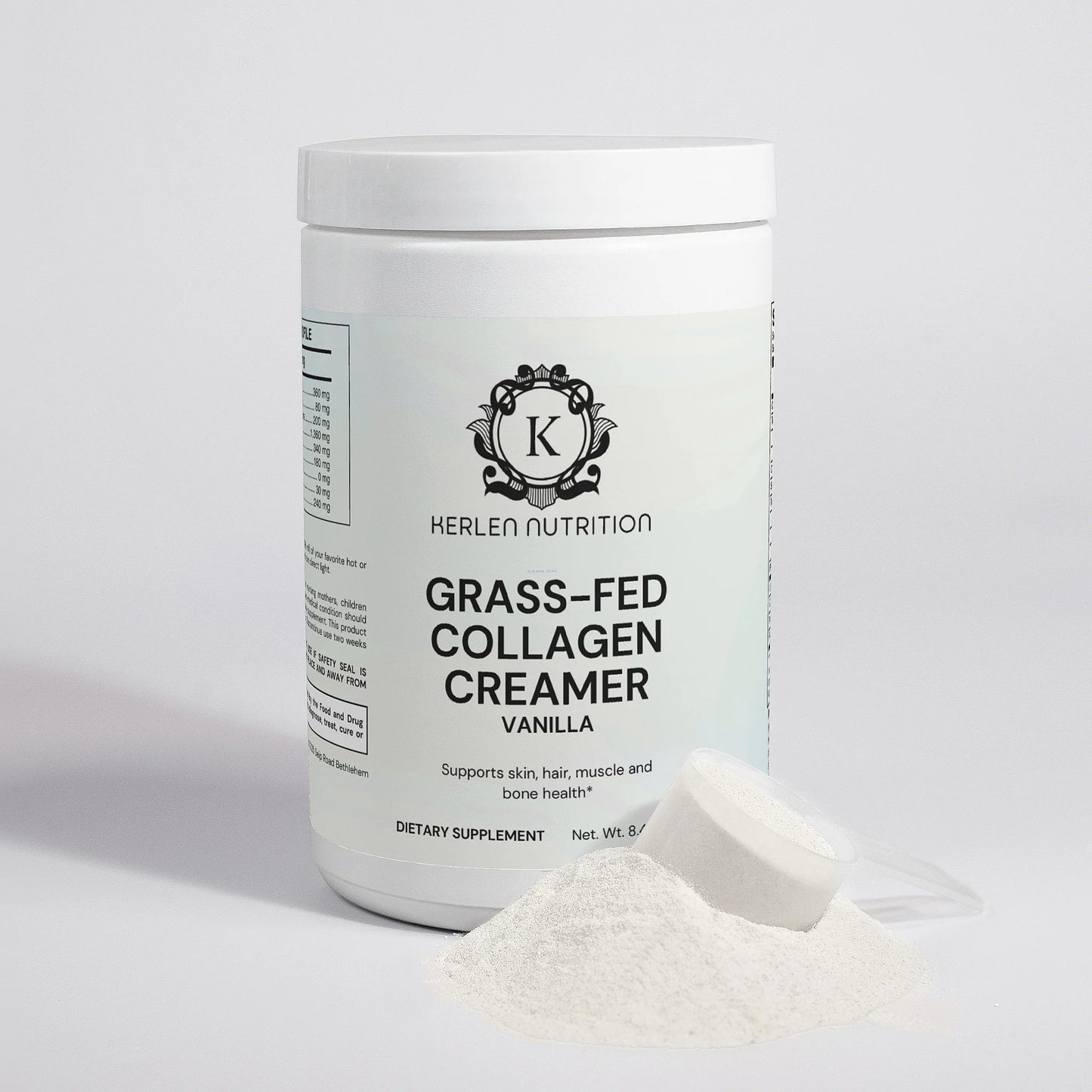 Grass-Fed Collagen Creamer (Vanilla)